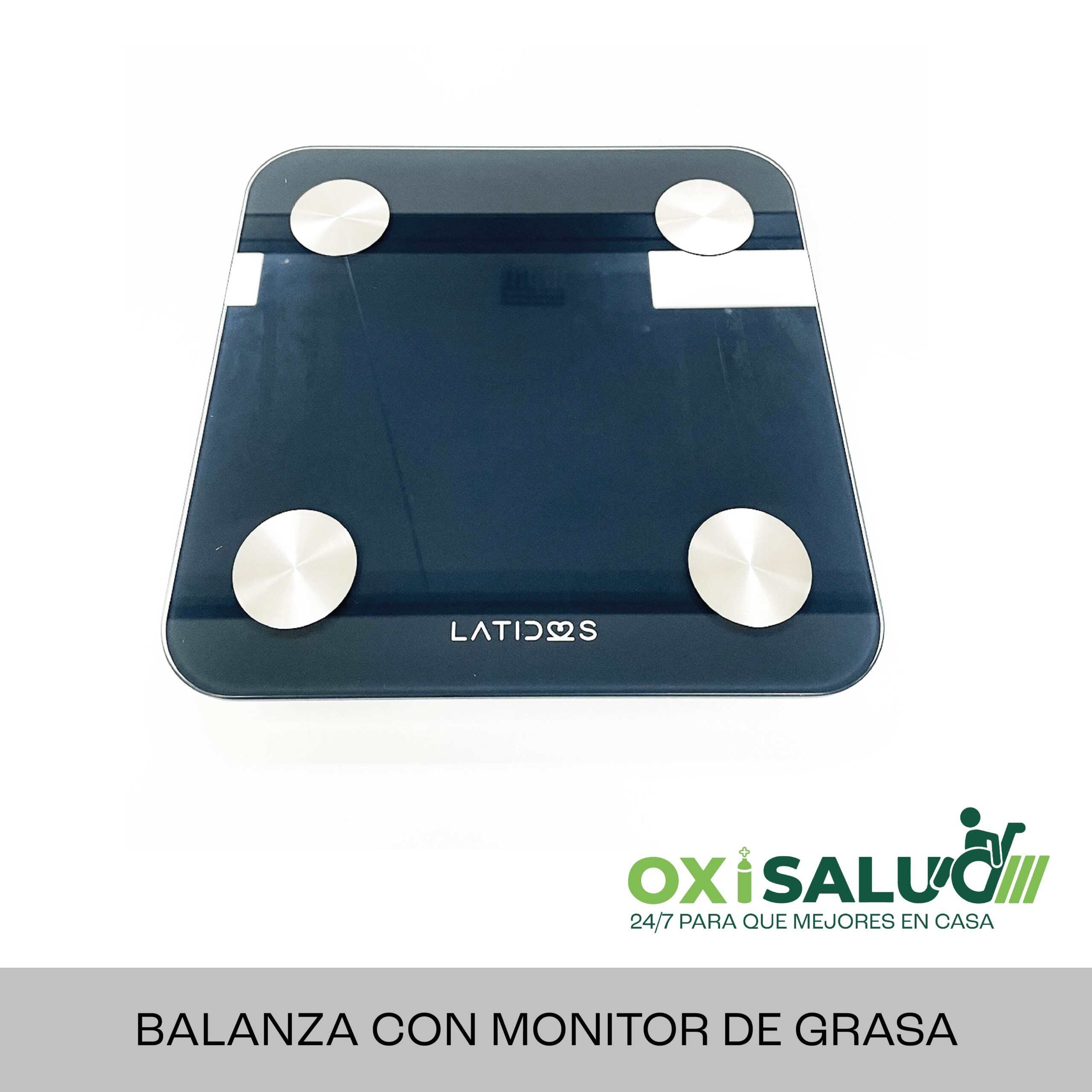 Balanza con monitor de grasa