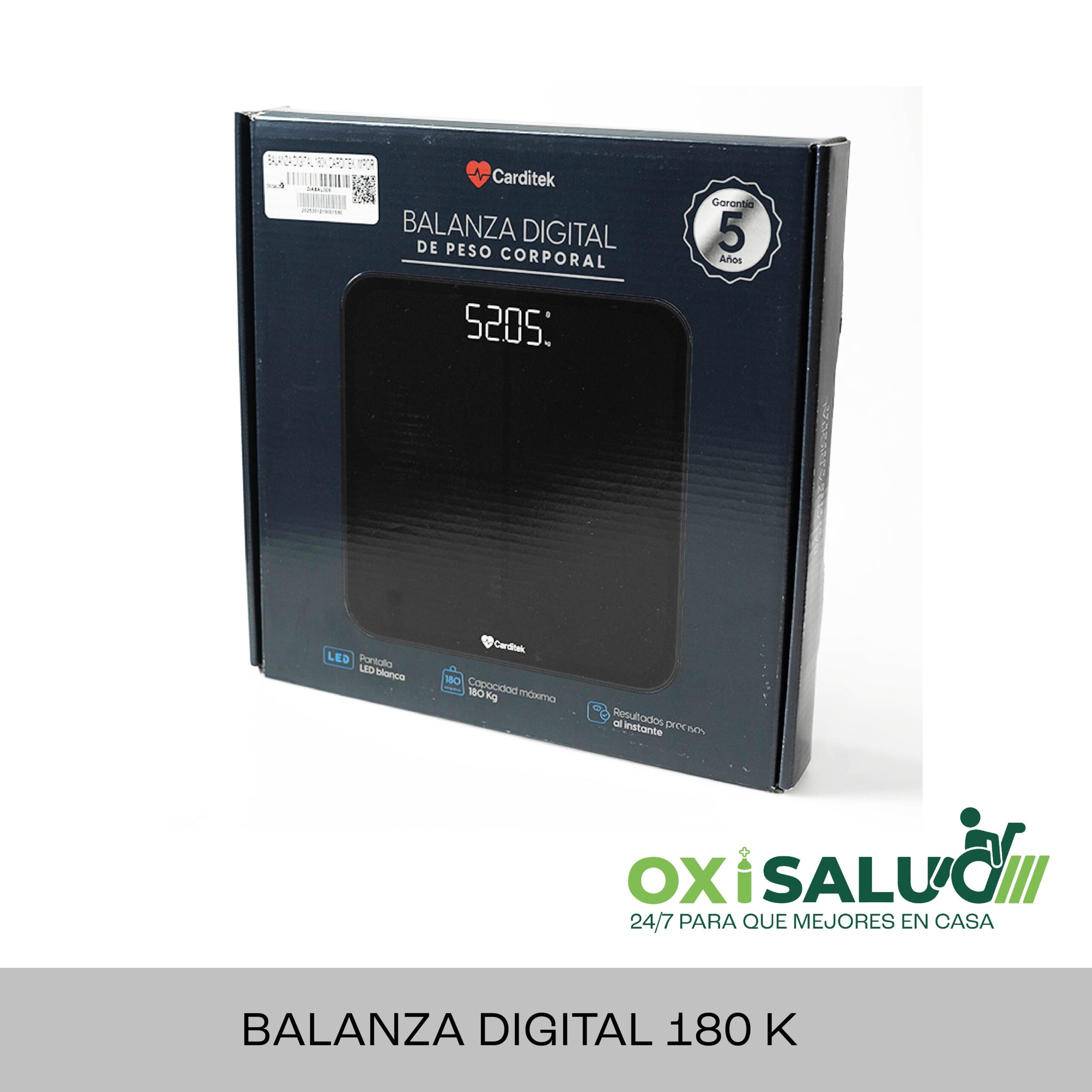 Balanza digital 180k